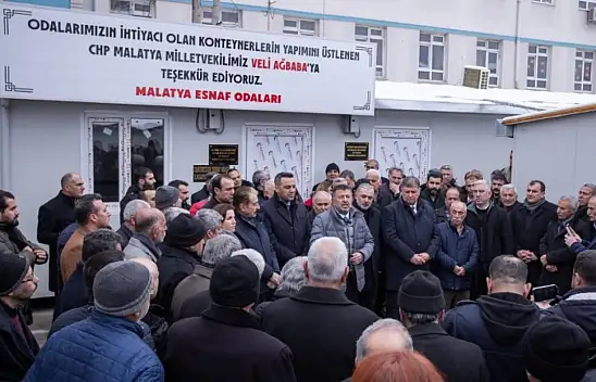 Başkan Tugay' Bize Malatya'nın durumunu haberdar eden Mv. Veli Ağbaba Oldu'