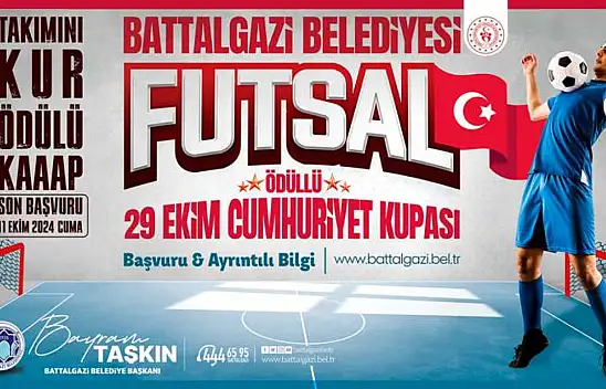 Battalgazi Belediyesi'nden Futsal Turnuvası