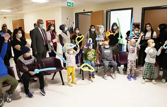 Battalgazi Belediyesi'nden Lösemili Çocuklara Moral Ziyareti