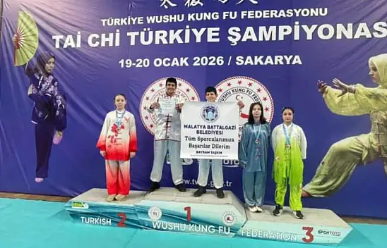 Battalgazi Belediyesi Sporcularından Türkiye Şampiyonası'nda 5 Madalya