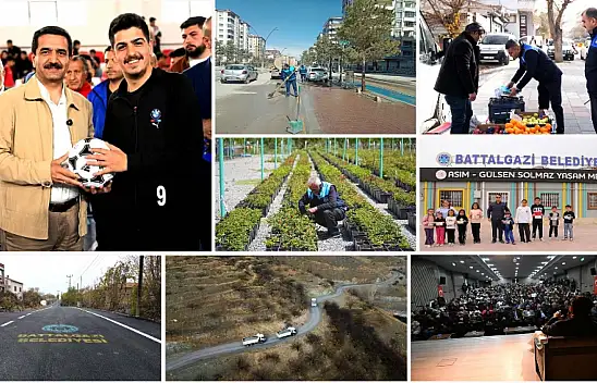 Battalgazi Belediyesinden Bir Yılda Yoğun Hizmet Mesaisi