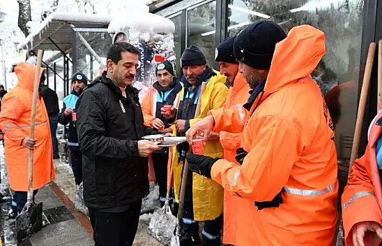 Battalgazi Belediyesinden Yoğun Kar Yağışına Hızlı Müdahale