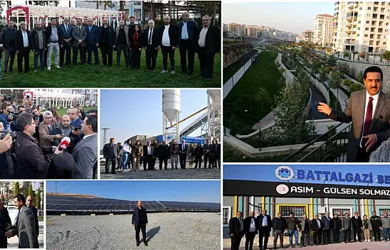 Battalgazi'nin Her Noktasında Kalıcı Eserler Yükseliyor