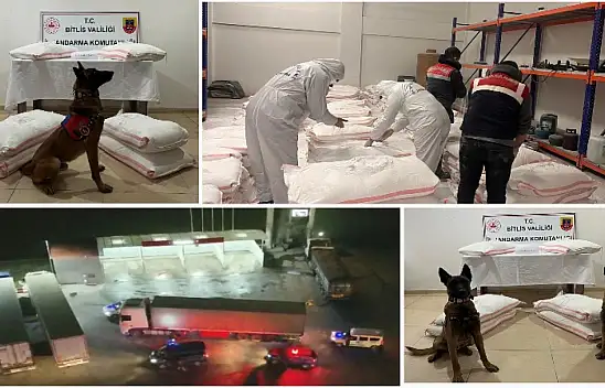 Bitlis'te Uyuşturucu Tacirlerine Jandarma'dan Büyük Darbe