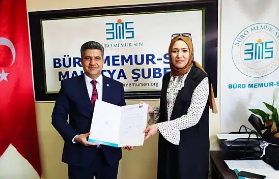 Büro Memur-Sen Malatya Şubesinde Önemli Görevlendirme