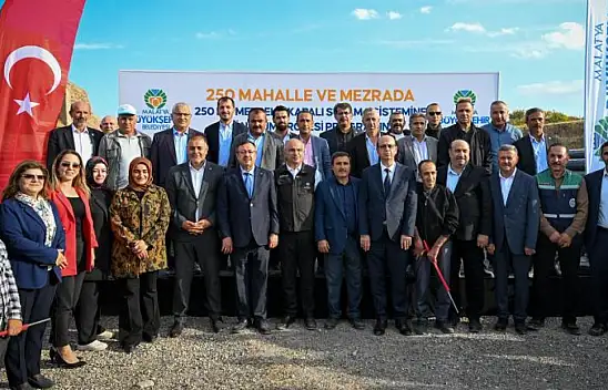 Büyükşehir Belediyesi'nden Üreticilere Boru Desteği