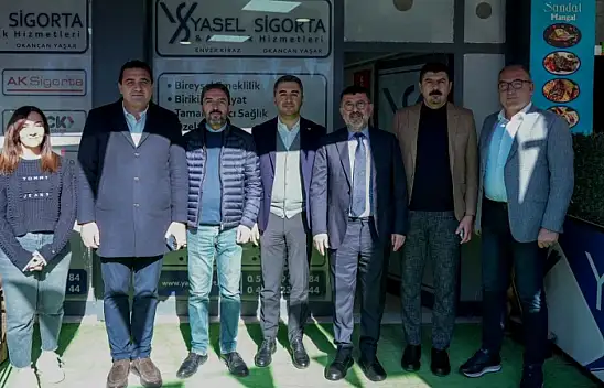 CHP'li Üst Düzey İsimlerden Enver Kiraz'a Dost Ziyareti