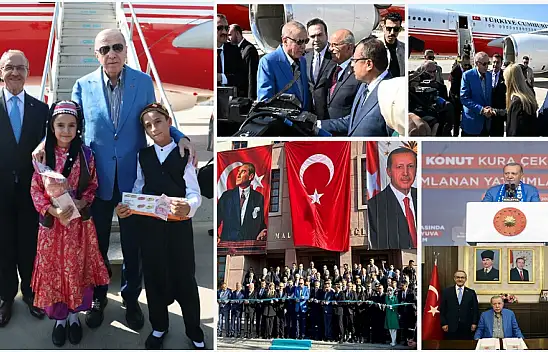 Cumhurbaşkanı Erdoğan'a Malatya'da Coşkulu Karşılama