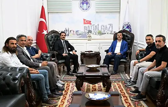 DEVA Partisi İl Başkanı Akıncı'dan Battalgazi Belediye Başkanı Taşkın'a Ziyaret