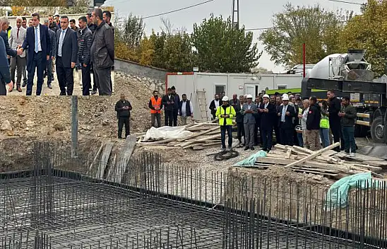 Durucasu Mahallesinde İmam Hatip Ortaokulu Temeli Atıldı