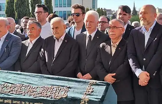 Eski TBMM Başkanı İsmet Yılmaz'ın abisi Tacettin Yılmaz, son yolculuğuna uğurlandı