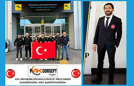 Eurocup Türkiye Kuaför Milli Takımı Kazakistan'da