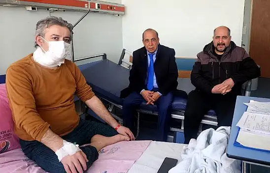 Gazeteci Dostlarından İskender Yılmaz'a Anlamlı Ziyaret