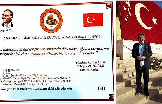 Hekimhanlılar 13 Şubat'ta Ankara'da Buluşuyor