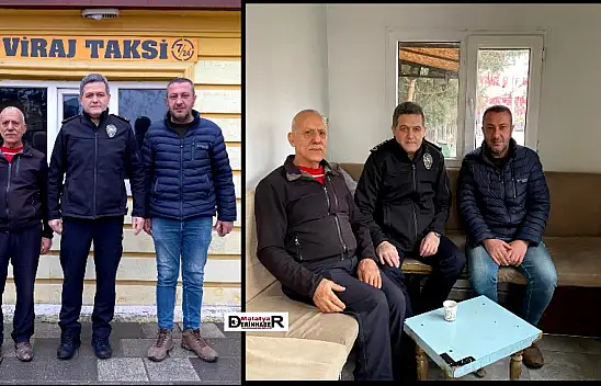 İl Emniyet Müdürü Kayhan Ay'dan Taksici Esnafına Samimi Ziyaret