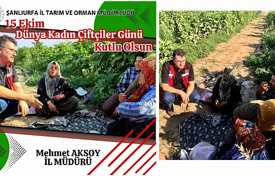 İl Müdürü Aksoy' Kadın Üreten ve Emeği İle Can Verendir'