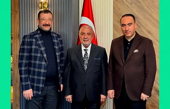 İş İnsanı Nüvit Karagözlü'den TÜRES İl Başkanı Rıdvan Budak'a Ziyaret