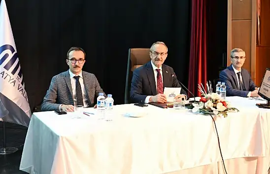 Kamu ve Belediye Yatırımları Vali Yavuz Başkanlığında Masaya Yatırıldı