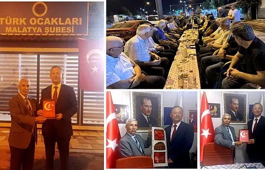 Kırgızistan'ın Ankara Büyükelçisi Ruslan Kazakbaev'den Malatya Türk Ocağı'na Ziyaret