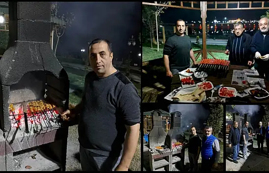 Kırkgöz Sahil Park'ta Soğuk Havaya Rağmen Mangal Keyfine Devam