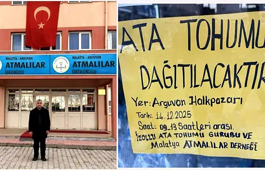 Malatya Atmalılar Derneği'nden Ata Tohumu Dağıtımı
