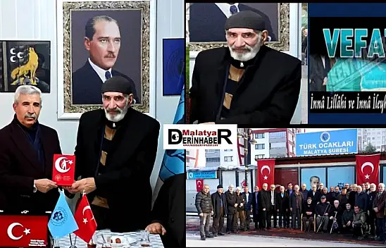 Malatya Bir Değerini Daha Yitirdi Ülkücü Şerif Çakın Hakka Yürüdü