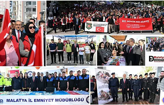 Malatya'da 15 Mayıs Aile Günü Kortej Yürüyüşü ve Festival Coşkusu