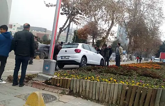 Malatya'da Şaka Gibi Kaza