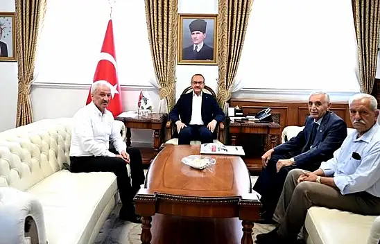 Malatya Esnaf Kefalet Kooperatifinden Vali Yavuz'a Teşekkür Ziyareti