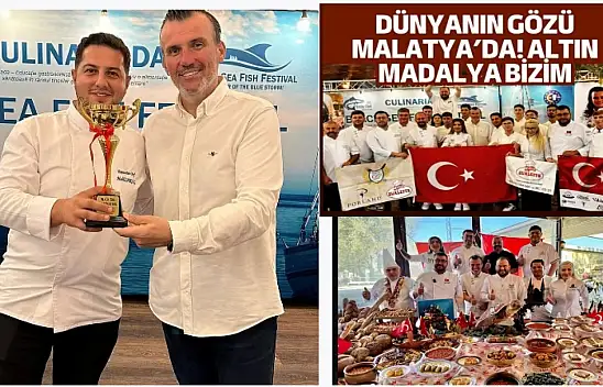 Malatya Mutfağına Romanya'da Altın Madalya
