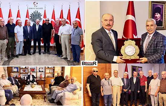 Malatya'nın İki Değerli İsmi Çorum'da Hasret Giderdi