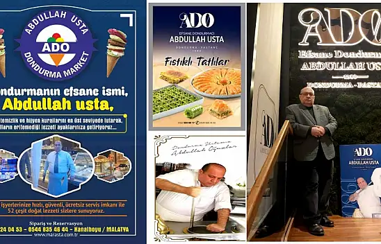 Malatya'nın Tatlı Gururu: ADO Dondurmaları