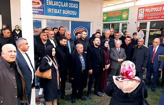 Malatyalı Emlakçılardan Ali Özgül'e Güçlü Destek Mesajı