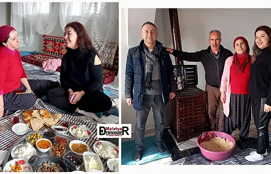 Mamurek'te Pesen Ailesine Sabah Kahvaltısında Sürpriz Misafir