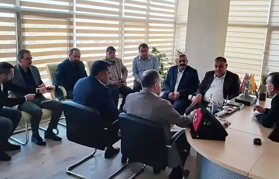MHP Heyetinden Serdar Sarıtepe'ye Hayırlı Olsun Ziyareti
