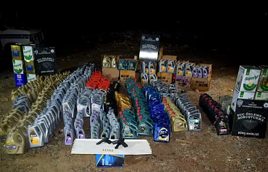 Motor Yağı Hırsızları Polisten Kaçamadı