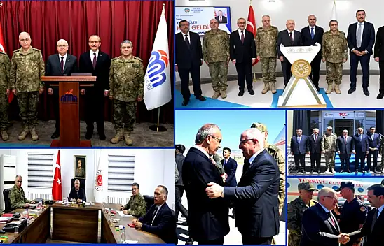 MSB Yaşar Güler ve Üst Komuta Kademesi Malatya'da