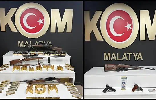 Operasyonda Çok Sayıda Silah Ele Geçirildi