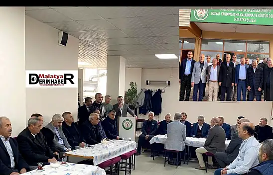 Sincik Sakız Köyü Derneği Malatya Şubesinde Ramazan Doğru Güven Tazeledi