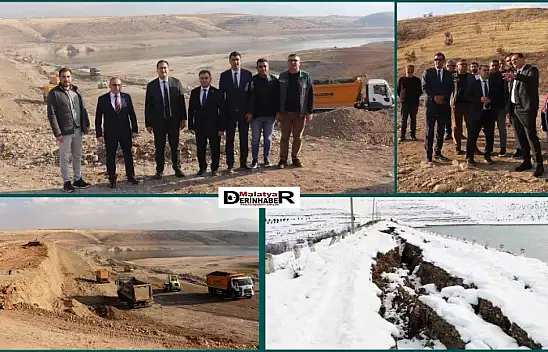 Sultansuyu Barajında Onarım Çalışmaları