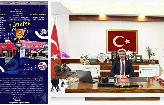 TEKNOFEST'te Fethi Gemuhluoğlu Fen Lisesi Türkiye Üçüncüsü