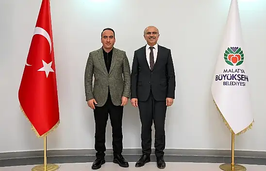 TÜRES Malatya İl Başkanı Rıdvan Budak'tan Başkan Sami Er'e Ziyaret