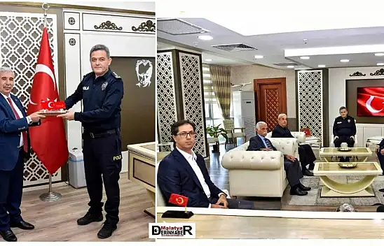 Türk Ocakları Malatya Şubesinden İl Emniyet Müdürü Kayhan Ay'a Ziyaret