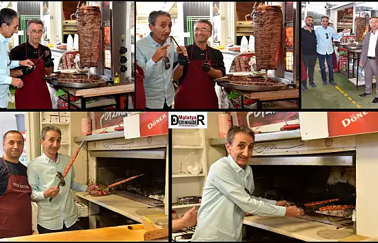 Ünlü Sanatçı Teyo Emmi Usta'nın Yeri'nde Et Döner Keyfi Yaşadı
