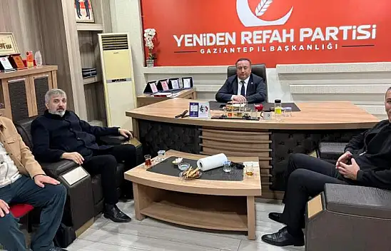 Yeniden Refah Partisi'nden Gaziantep'te Kardeşlik Ziyareti