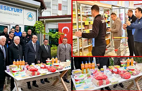 Yeşilyurt'ta Zabıtadan Sıkı Denetim: Bozuk Gıdalar İmha Edildi