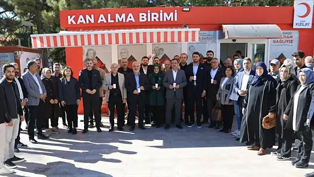AK Parti İl Teşkilatından Kan Bağışı Kampanyası