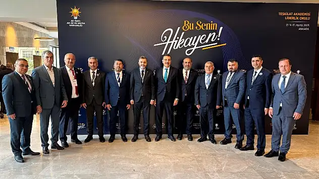 AK Parti İlçe Başkanları Ankara'da