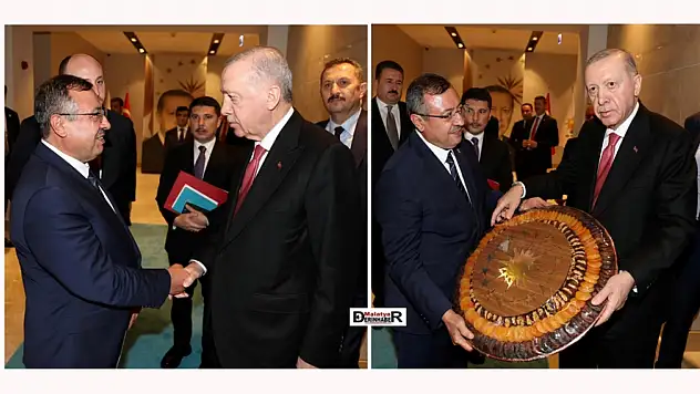 AK Parti Malatya İl Başkanı Ali Bakan, Cumhurbaşkanı Erdoğan ile Görüştü