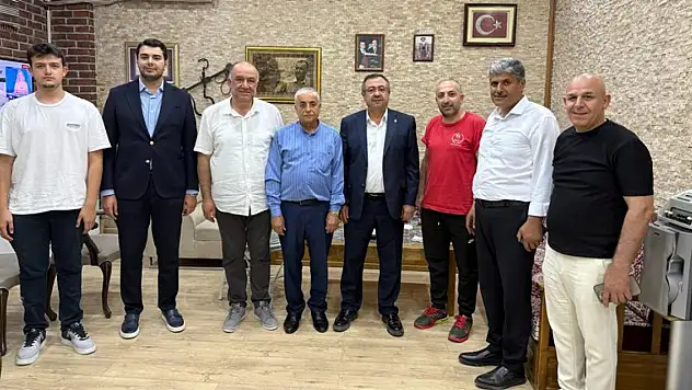AK Parti İl Başkanı Ali Bakan'dan Yunus Görgün'e Anlamlı Ziyaret